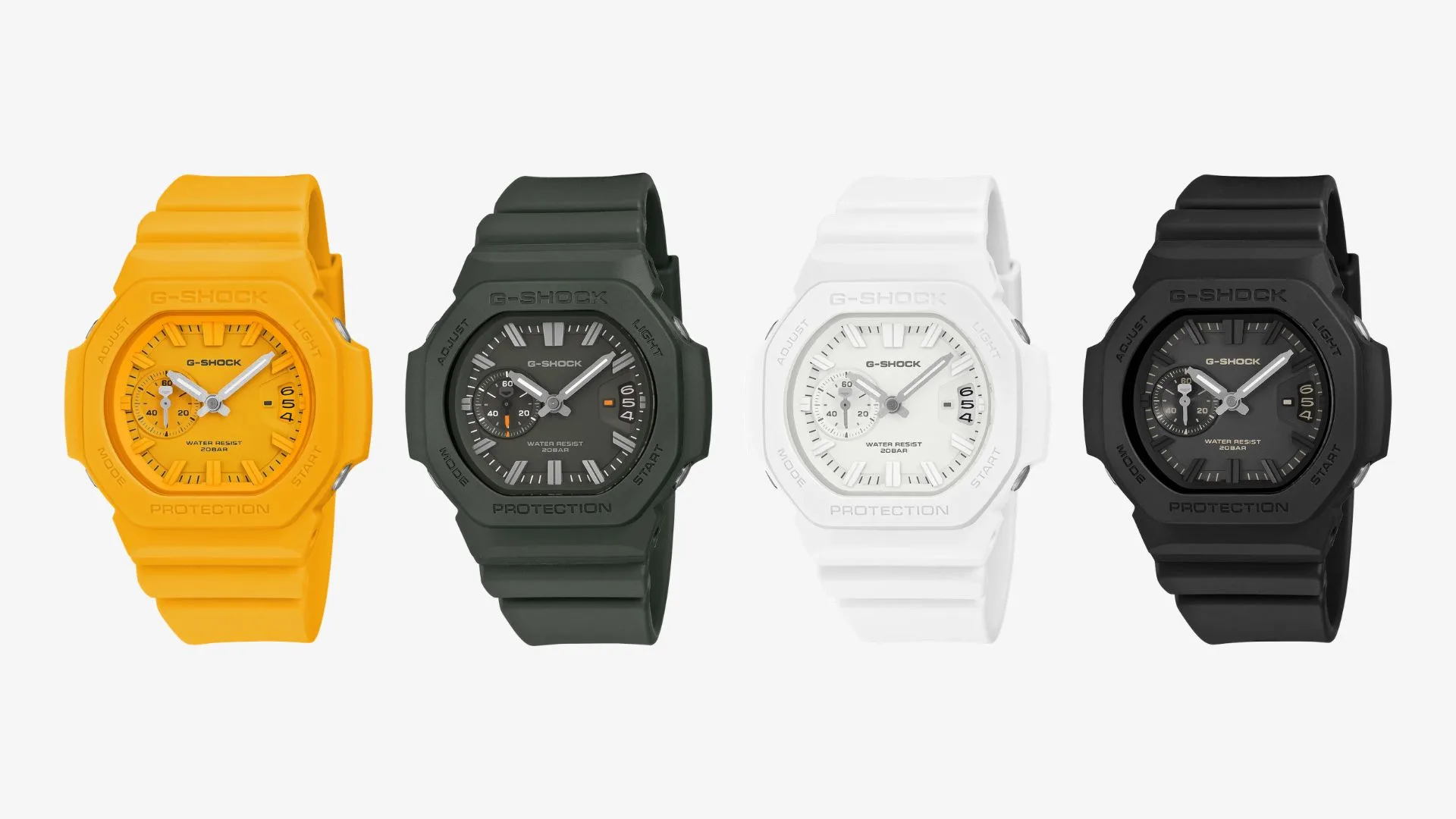 It measures 46.7 by 44.5 by 12.7 mm and weighs only 47 grams on the wrist