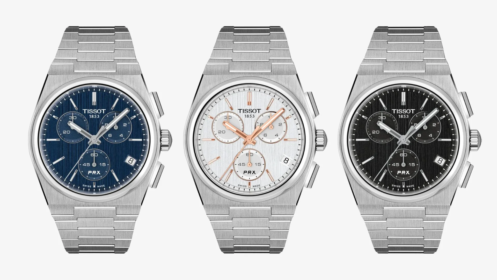 It uses the ETA G10.212 PowerDrive, a quartz chronograph calibre long used across Swatch Group brands
