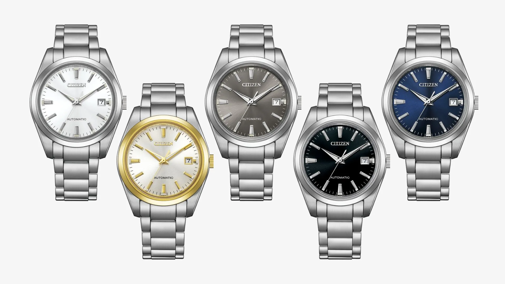 It uses the Citizen 8310 automatic movement, rated at roughly 60 hours of power reserve