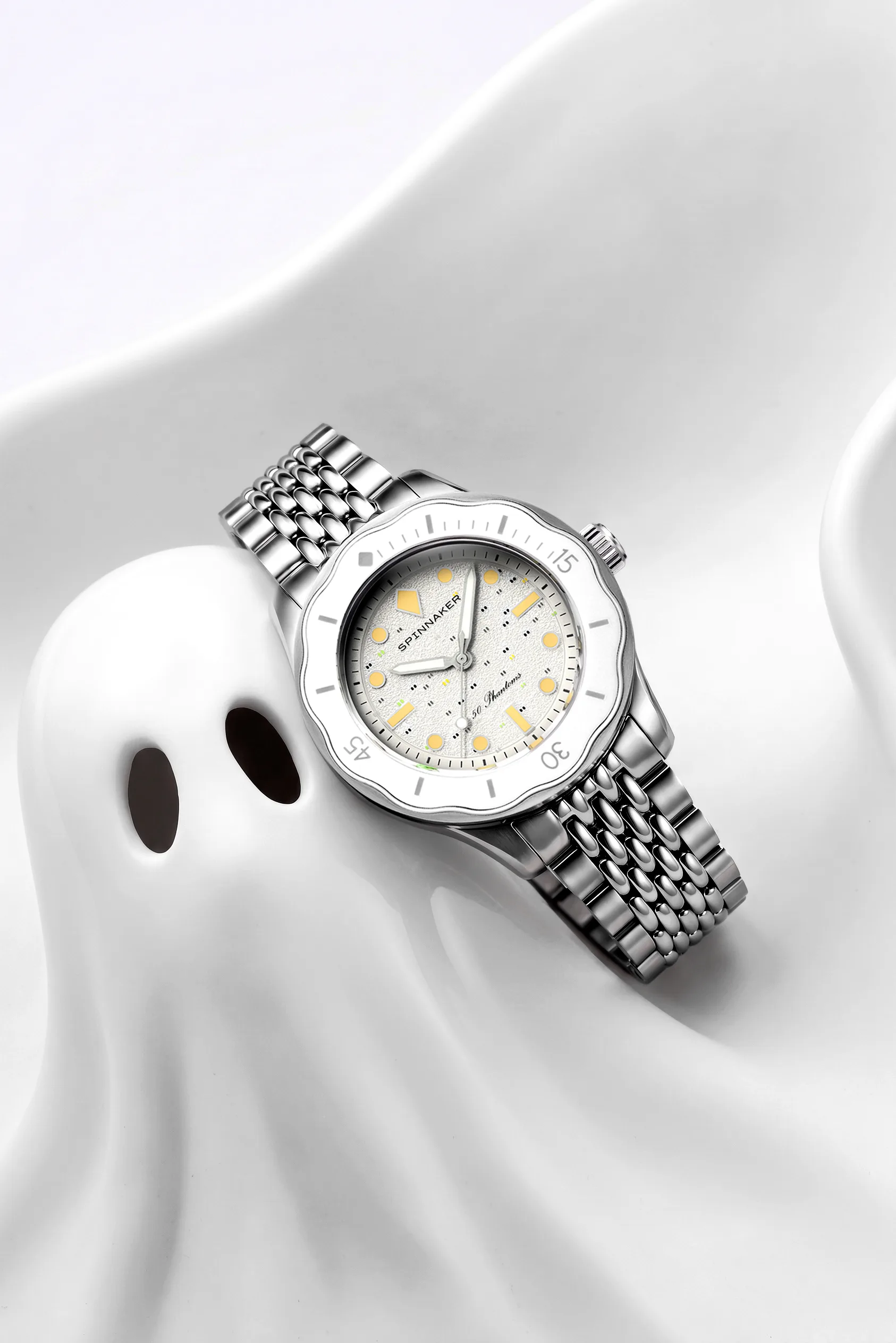 The Spinnaker Fleuss 40 Seconde/Seconde/ 2026 Edition has a 40mm steel case